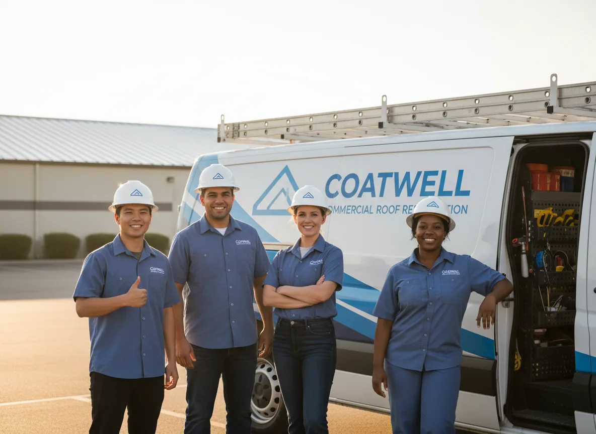 Commercial roof coating company in Port Edwards, WI